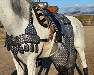 Ted Flowers The Spot Shop Vintage Parade Saddle Special Saddle Seat:  11.75in 4.5in Gullet	115038