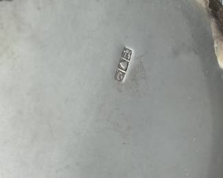 Vintage Egypt 900 Silver Reticulated Footed Bowl Egyptian Coin Silver	3in H x 5 1/8in Diameter	113104
