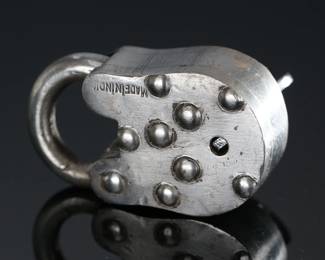 Vintage Payal Padlock Lock	2.9x1.65x1.15in	124010
