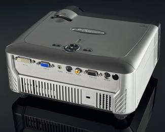 Optoma Home Projector With Case, Chords, and Remote	9.5x8.5x4	115025
