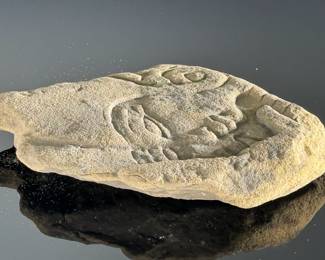 Ancient Egypt Bas Relief Sandstone Fragment	9x9x1.5in	124113
