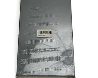 Set of four Zwilling Steak Knives Original box	Box 9.5x5.75. Knife 8.75               Long. Blade 4.5 long	115004
