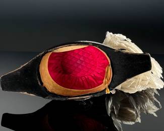Original British Victorian Officer Bicorn Fore-and-Aft Hat Circa 1890 With Case	Case: 8.5x18.5x8in	124058