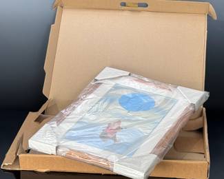 Walt Disney Winnie The Pooh Silly Old Bear Sericel Original Animation Production Cel Animation Art in Original Box	Frame: 22x15.5x1in	119009
