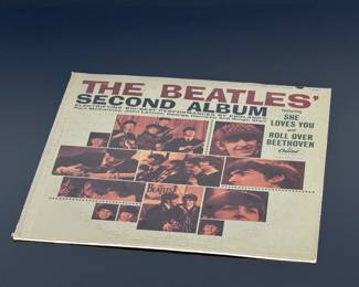 Lot of 4 Vintage LP Albums Beatles Help Second Album Rolling Stones Out of Our Head Mama’s and the Papa’s If you Can Believe Your Eyes and Ears		115041
