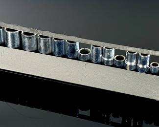 Mismatched Craftsman Socket set Deep Well Half inch Drive Standard  w Case	14x3.75x2	115005
