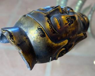 Japanese Buddhist Miroku Bosatsu Mask	14x8x5in	113050
