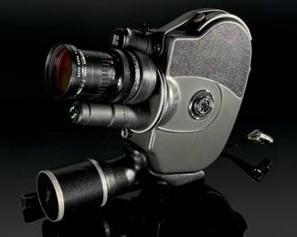 Beaulieu R16 Automatic 16mm Film Camera R-16 with Angenieux 2.2/17-68mm Lens	Case: 8x21x17.5in	112034
