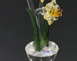 Crystal World Daffodils Flowers in Pot figurine	Figurine 2.65in H	119047
