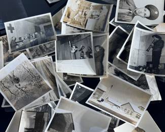 Lot of WWII Chitose Air Base Ephemera Photos Papers	10x9	124094
