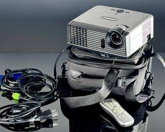 Optoma Home Projector With Case, Chords, and Remote	9.5x8.5x4	115025
