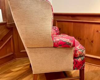 SOLD - Detailed view of  (each) - custom wingback by Beachly - 33x25x42 (2 available)