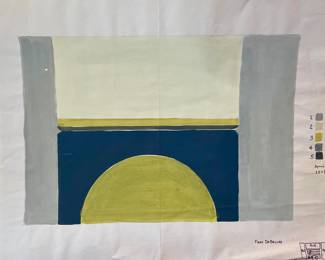 Fran De Bellas original under drawing