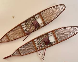 SOLD- Great Looking!! Vintage Snowshoes - 55”