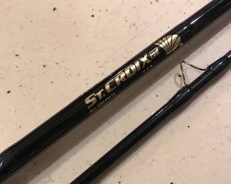 St Croix Fishing Rod in soft case