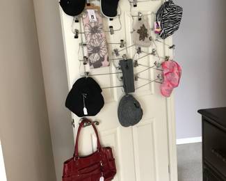 Great Hats and purses - Coach, Calvin Klein, Vera, etc