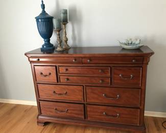 Chest is 62" L X 43" X19" Legacy Classic Furniture