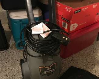 1600 PSI "Task Force" Electric Power Washer