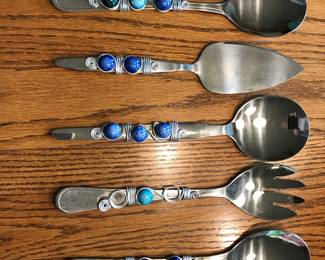 Serving Set - art deco