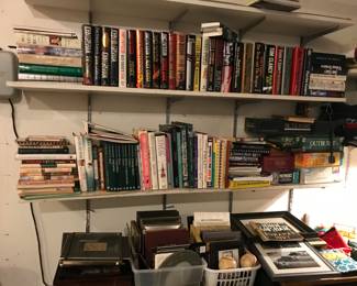 Novels by John Grisham, Alex Cross, James Patterson etc