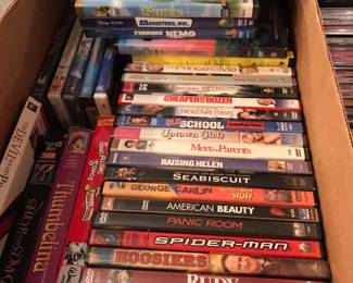 VHS of all kinds and eras