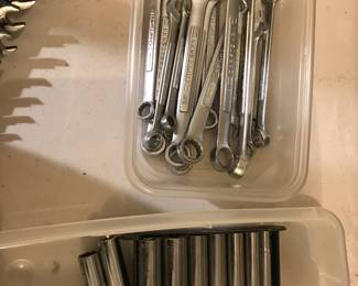 Here comes the garage... Craftsman Wrenches and sockets