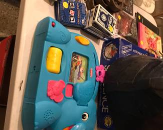 Vintage Toys, games, playing cards, Dominos, Bunko etc.