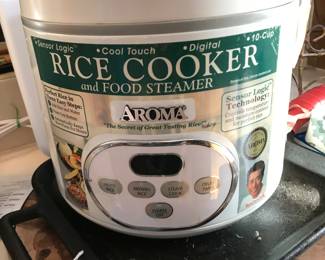 Aroma Rice Cooker and Food Steamer