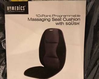 HoMedics Massaging Seat Cushion with Sqush