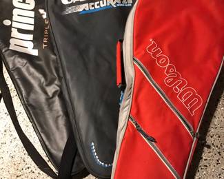 Tennis Rackets in Cases