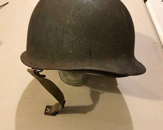 WWII Army Helmet w Helmet Liner