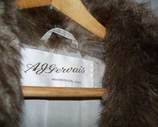 MINK COAT LABEL