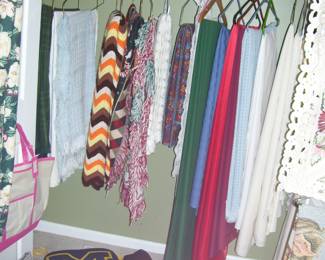 TABLE CLOTHS - AFGHANS - BLANKIES - BASEBALL CAPS - ETC