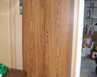 STORAGE CABINET WITH SHELVES