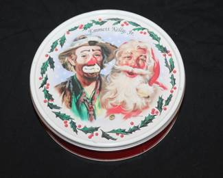Emmett Kelly Jr. & Santa Claus