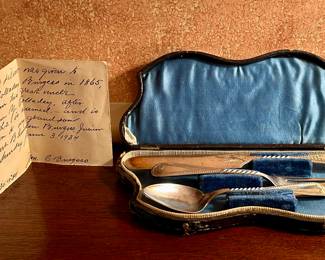 Sterling Utensil Set 