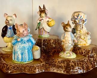 Beatrix Potter's Figurines, Beswick England 