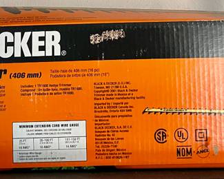 Black & Decker Hedge Trimmer