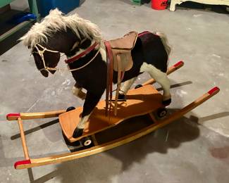 Vintage Rocking Horse