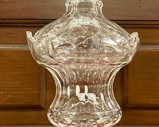 Unusual Glass Candy Dish