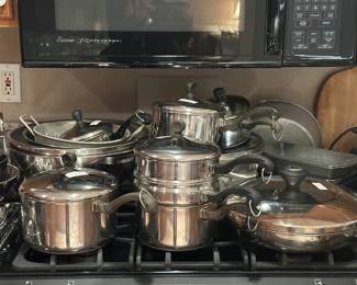 Assorted Pots & Pans