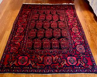 Rug (red, navy)