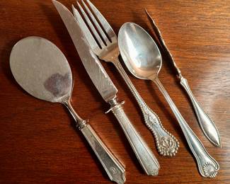 Assorted Sterling Serving Utensils
