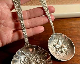 Sterling Berry Spoons