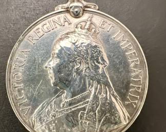 Silver South African Coin Medal