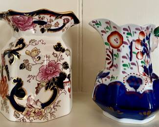 Mason's Ironstone & Allertons (England) Pitchers