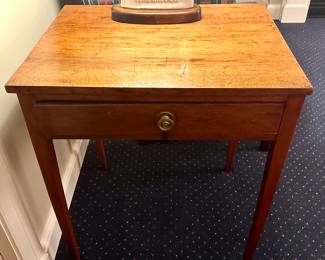 Antique Occasional Table with Drawer
