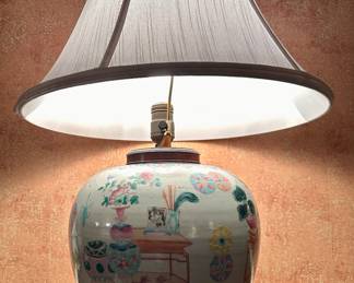Asian Inspired Lamp