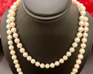 (2) Pearl Necklaces 