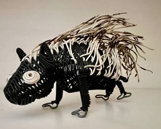 Porcupine Wire Art